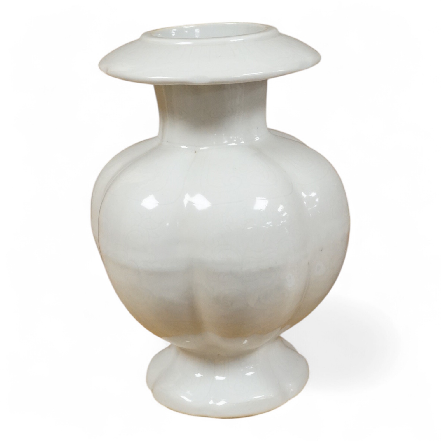 A Chinese anhua decorated vase, 20cm high